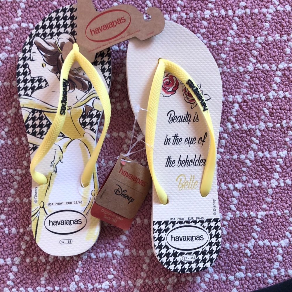 Havanianas disney flip flops